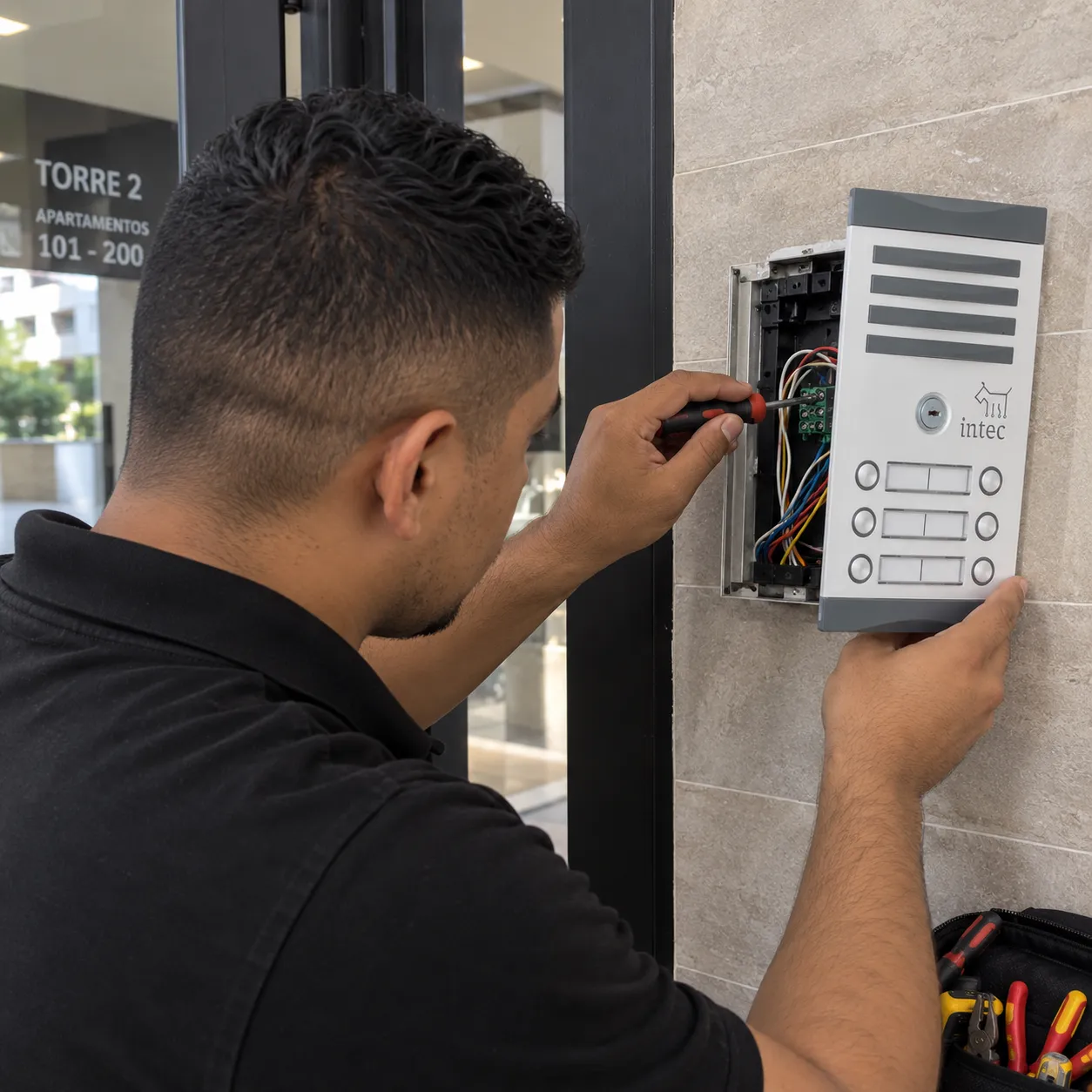 Arreglo de citófonos para edificios en Bogotá