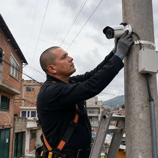 Instalación de cámaras de seguridad en Bogotá